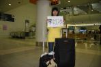 The freshman of our school arrived at Japan.
